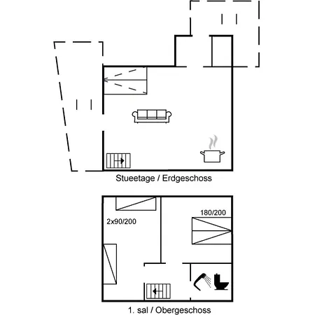 Jasna - 2-3km From The Sea By Interhome アパート Sønderby